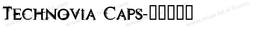 Technovia Caps字体转换